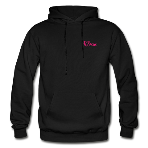 R.Escue Gildan Heavy Blend Adult Hoodie - black