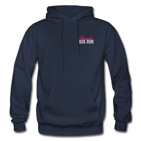 Hannah ER RN Gildan Heavy Blend Adult Hoodie - navy