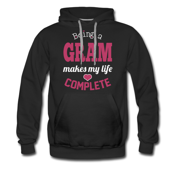 Being a Gram Men’s Premium Hoodie - black