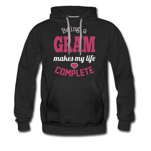 Being a Gram Men’s Premium Hoodie - black