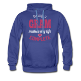 Being a Gram Men’s Premium Hoodie - royalblue
