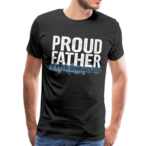 Proud Father Men's Premium T-Shirt (CK1038) - black