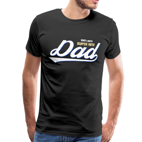 100% Pure Super Dad Men's Premium T-Shirt (CK1499) - black