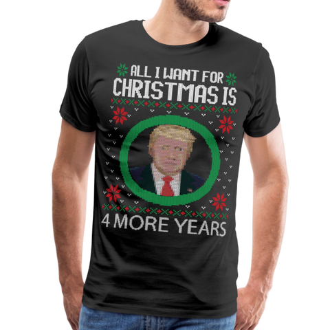 Trump Ugly T-Shirt Men's Premium T-Shirt (CK1676) - black