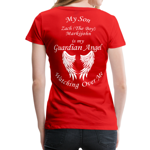 Zach Women’s Premium T-Shirt - red