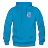 Radiology Flag Gildan Heavy Blend Adult Hoodie - turquoise