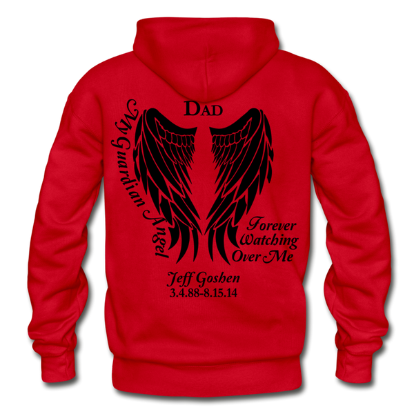 Jeff Goshen Gildan Heavy Blend Adult Hoodie - red