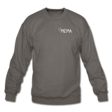 Being a Mema Makes My Life Complete Crewneck Sweatshirt - asphalt gray