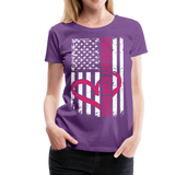Emergency Room Nurse Women’s Premium T-Shirt - purple
