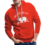 Daddy Bear Men’s Premium Hoodie - red