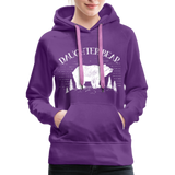 Daughter Bear Women’s Premium Hoodie - purple