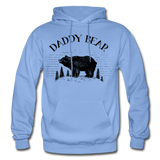 Daddy Bear Gildan Heavy Blend Adult Hoodie - carolina blue