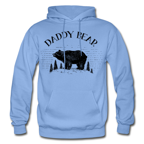 Daddy Bear Gildan Heavy Blend Adult Hoodie - carolina blue