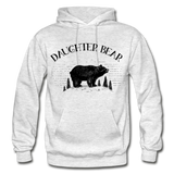 Daughter Bear Gildan Heavy Blend Adult Hoodie - light heather gray