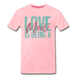 Love is being a Meili Men's Premium T-Shirt - pink