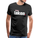 Taken Valentines Men's Premium T-Shirt (CK1681U) - black