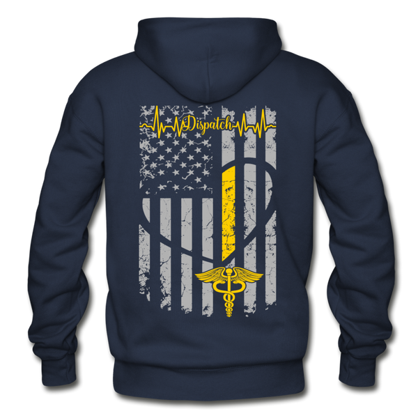 CHP Dispatch Gildan Heavy Blend Adult Hoodie - navy