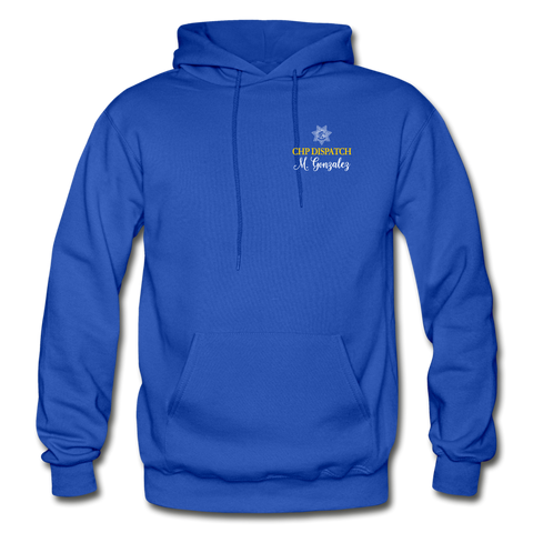 CHP Dispatch Gildan Heavy Blend Adult Hoodie - royal blue