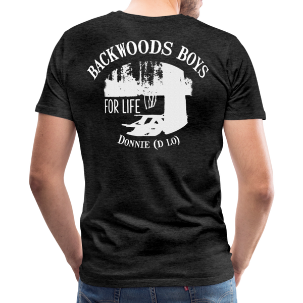 Big D Brother for Life Men's Premium T-Shirt - charcoal gray