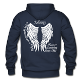 Johnny Guardian Angel Gildan Heavy Blend Adult Hoodie - navy