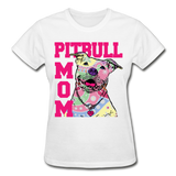 Pitbull Gildan Ultra Cotton Ladies T-Shirt - white