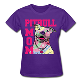 Pitbull Gildan Ultra Cotton Ladies T-Shirt - purple