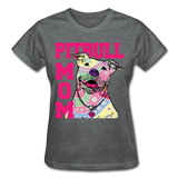 Pitbull Gildan Ultra Cotton Ladies T-Shirt - deep heather