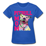 Pitbull Gildan Ultra Cotton Ladies T-Shirt - royal blue