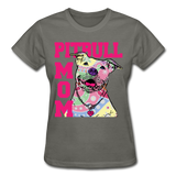 Pitbull Gildan Ultra Cotton Ladies T-Shirt - charcoal