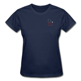 Gildan Ultra Cotton Ladies T-Shirt - navy