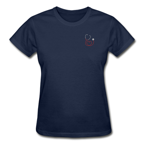 Gildan Ultra Cotton Ladies T-Shirt - navy