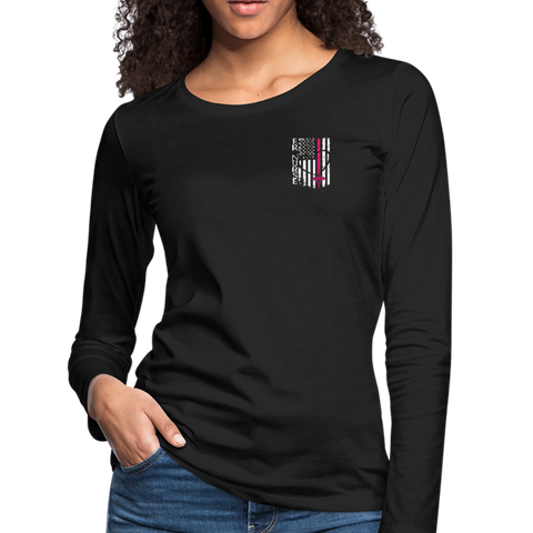 ER Nurse Women's Premium Long Sleeve T-Shirt - black