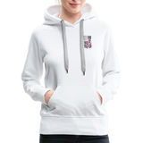 Nurse Flag Women’s Premium Hoodie (CK1806) - white