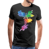 Nurse Caduceus  Unisex/Men's Premium T-Shirt (CK1678) - black