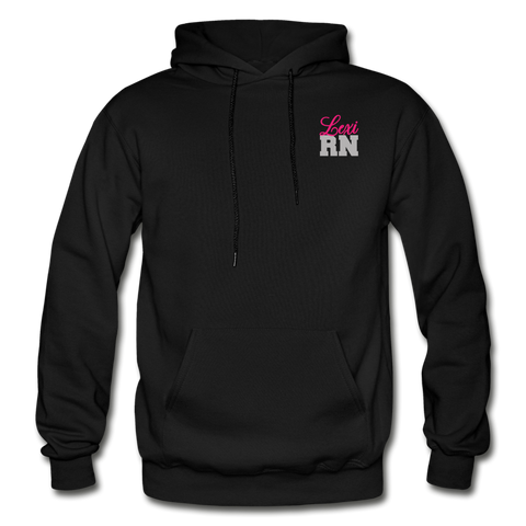 Lexi RN Gildan Heavy Blend Adult Hoodie - black