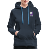 Nurse Flag Women’s Premium Hoodie (CK1810) - navy