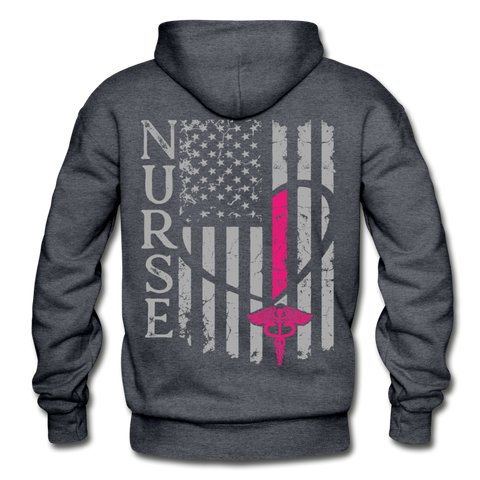 Colleeen RN Gildan Heavy Blend Adult Hoodie - charcoal gray