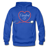 Nurse Essential AF Gildan Heavy Blend Adult Hoodie (CK1814) - royal blue