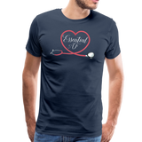 Nurse Essential AF Men's Premium T-Shirt (CK1814) - navy