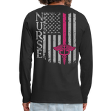 Men's Premium Long Sleeve T-Shirt - black