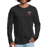 Men's Premium Long Sleeve T-Shirt - black