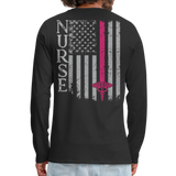 Men's Premium Long Sleeve T-Shirt - black
