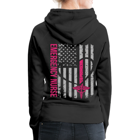 Georgette RN Women’s Premium Hoodie - black