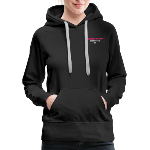 Georgette RN Women’s Premium Hoodie Final - black