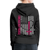 Georgette RN Women’s Premium Hoodie Final - black