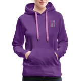 Emergency Nurse Flag Women’s Premium Hoodie (CK1823) - purple