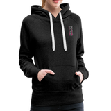 Emergency Nurse Flag Women’s Premium Hoodie (CK1823) - charcoal gray