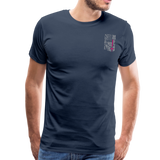 Nurse Flag Men's Premium T-Shirt (CK1213) - navy