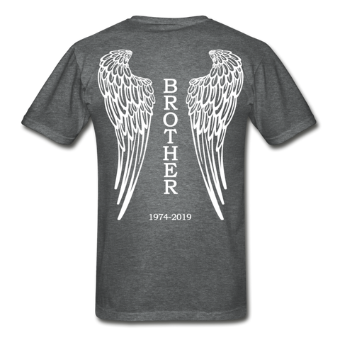 Brother 1974-2019 Gildan Ultra Cotton Adult T-Shirt - deep heather