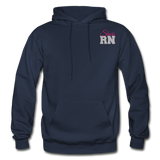 Shari RN Nurse Flag Gildan Heavy Blend Adult Hoodie - navy